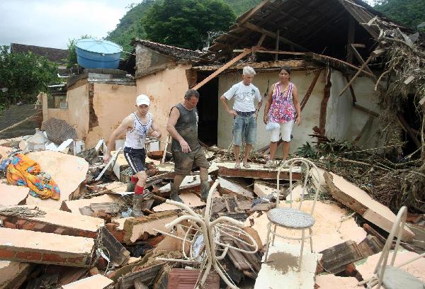 巴西暴雨造成死亡人數(shù)升至611人