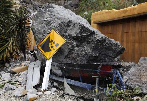 組圖：新西蘭克萊斯特徹奇6.3級(jí)地震后景象