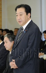 日本紀(jì)念3·11地震半周年 新內(nèi)閣默哀、多地爆發(fā)反核示威
