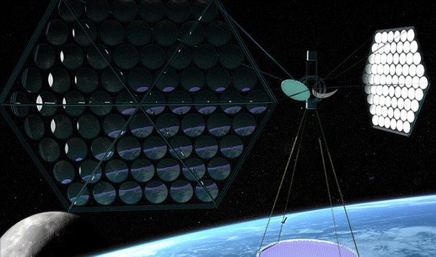 放眼太空發(fā)掘新能源 國際科研小組欲用衛(wèi)星收集太陽能