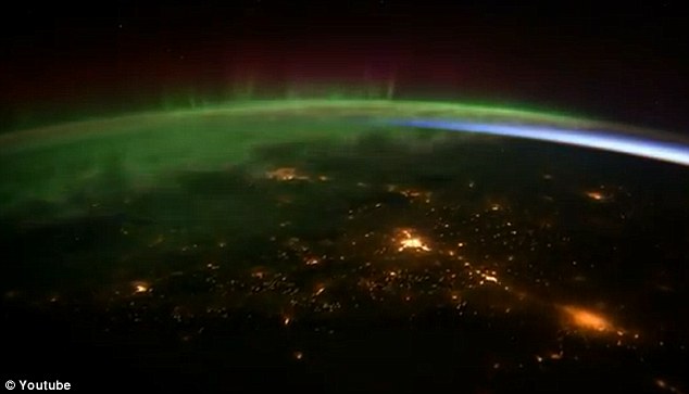 NASA公布國(guó)際空間站拍攝北極光視頻