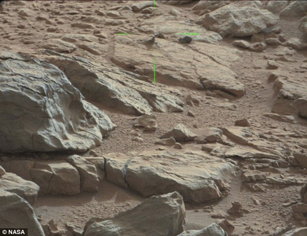 秘密洞穴的“門把手”？“好奇”號在火星上發(fā)現(xiàn)不明金屬物體
