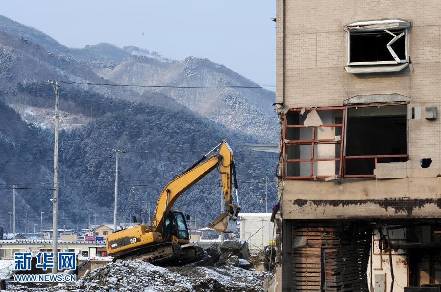 日本3·11大地震一周年：“加油！東北災(zāi)區(qū)！”