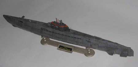[模型欣賞]：德軍U-2540 Wilhelm Bauer潛艇