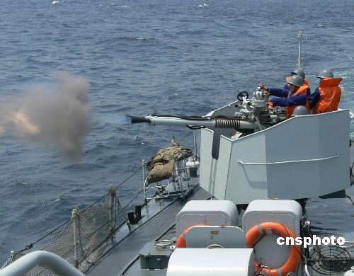 東海艦隊惡劣海況中錘煉戰(zhàn)力