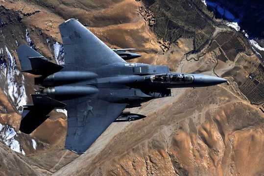 美空軍F-15E型戰(zhàn)斗轟炸機(jī)