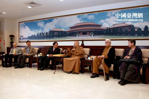 全國臺聯(lián)會長梁國揚(yáng)參訪佛光山拜會星云法師