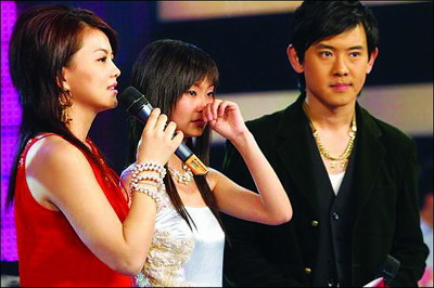 超女長(zhǎng)沙字幕預(yù)報(bào)泄黑幕？(圖)