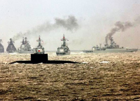 解放軍專家：中國海洋戰(zhàn)爭(zhēng)風(fēng)險(xiǎn)高于陸地