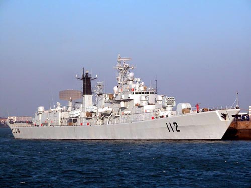 哈爾濱號驅(qū)逐艦見證海軍現(xiàn)代化