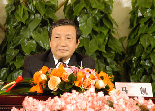 馬凱駁中國經(jīng)濟(jì)威脅論 稱去年經(jīng)濟(jì)增長代價大