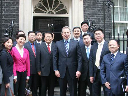 英國首相布萊爾會(huì)見國務(wù)院新聞辦主任蔡武