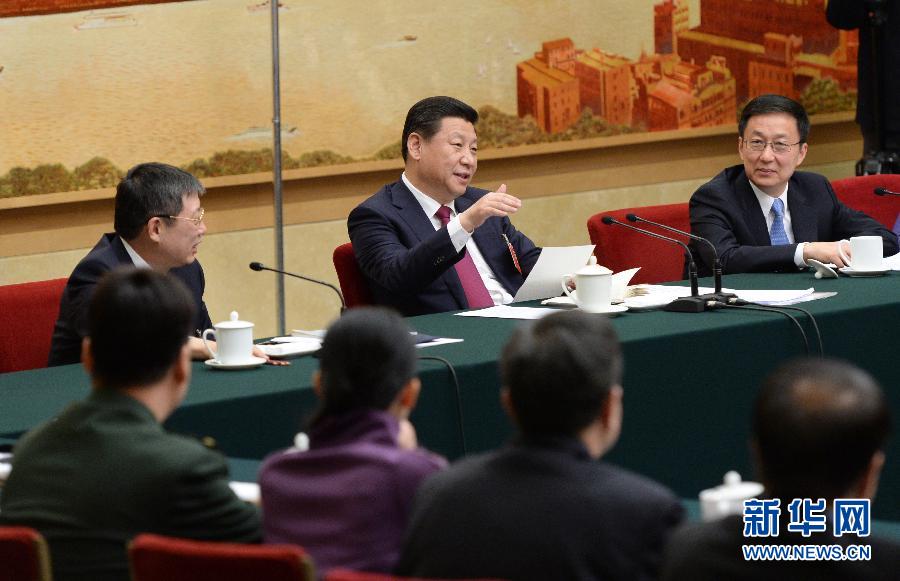 習(xí)近平參加上海代表團(tuán)審議時(shí)強(qiáng)調(diào)：百舸爭(zhēng)流，奮楫者先