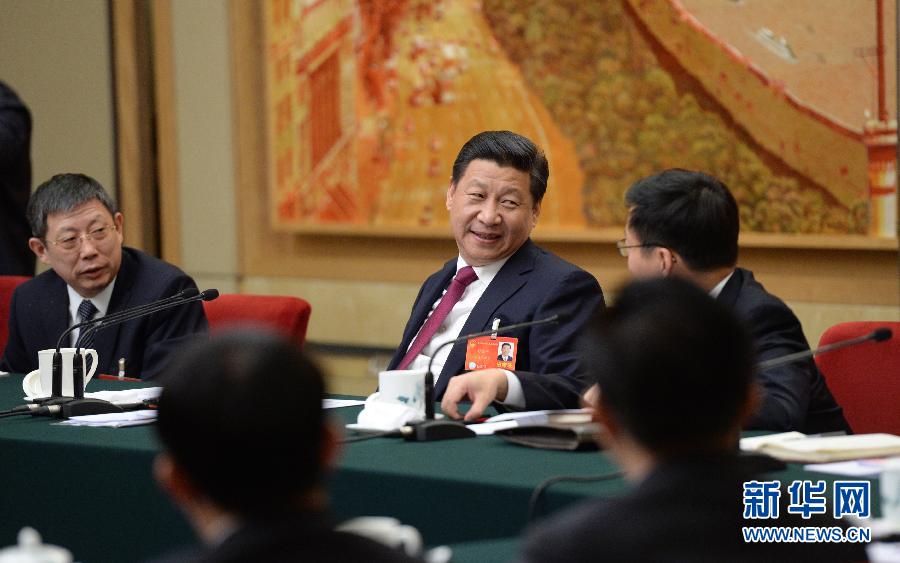 習近平參加上海代表團審議時強調(diào)：百舸爭流，奮楫者先