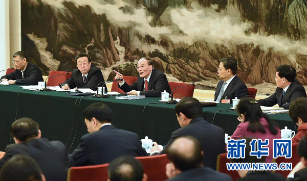 王岐山參加河南代表團(tuán)審議時(shí)強(qiáng)調(diào)：各級(jí)紀(jì)檢監(jiān)察機(jī)關(guān)要把更多的力量調(diào)配到黨風(fēng)廉政建設(shè)和反腐敗斗爭(zhēng)主業(yè)上