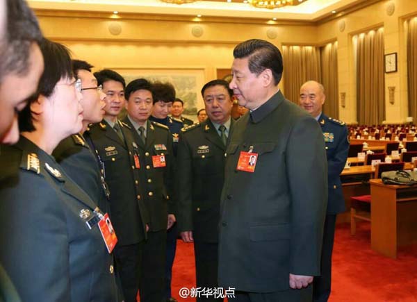 習(xí)近平：為實(shí)現(xiàn)強(qiáng)軍目標(biāo)提供體制機(jī)制和政策制度保障