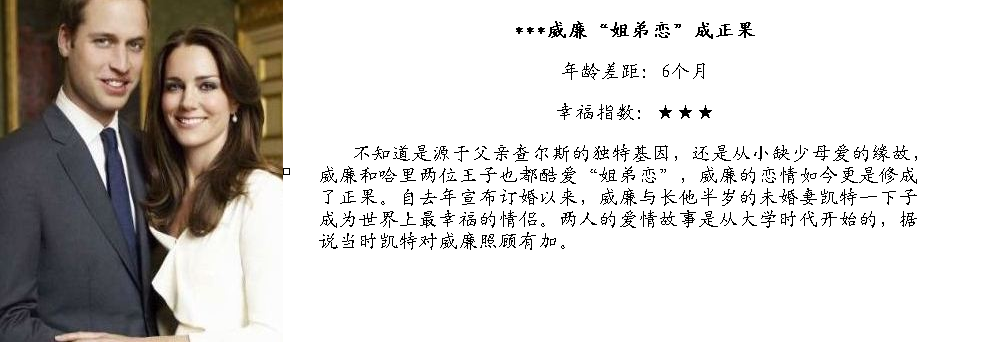 姐弟鴛鴦何其多！盤點國際政壇中的“大小戀”
