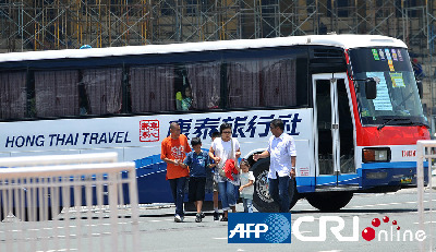 高清組圖：香港旅游巴士菲律賓遭劫持