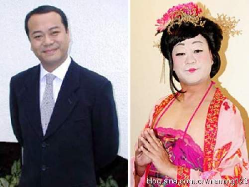 娛樂圈男扮女裝以假亂真的十大偽娘