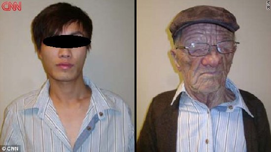 匪夷所思！一亞裔青年變身白人老頭從香港偷渡加拿大