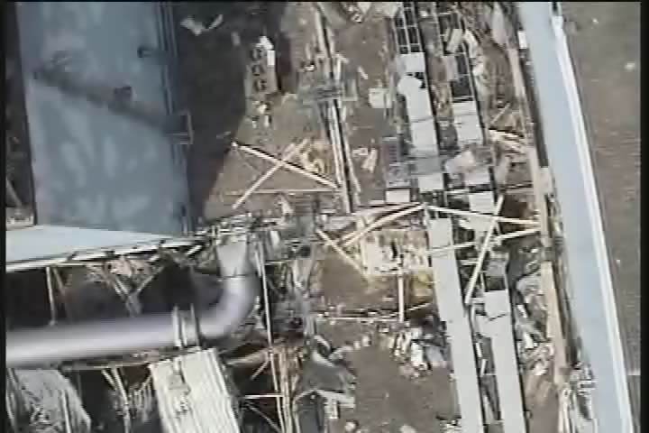 機(jī)器人拍攝福島核電站1號(hào)機(jī)組反應(yīng)堆內(nèi)景象
