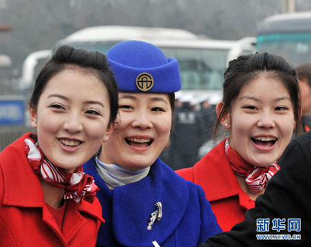兩會(huì)因她們而美麗！