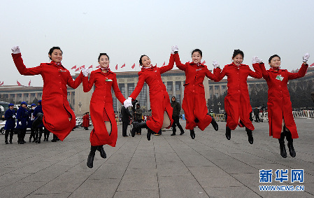 兩會(huì)因她們而美麗！