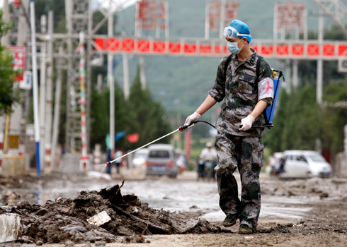 北京房山最大災(zāi)民安置點(diǎn)建設(shè)安置房加速