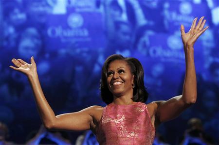 米歇爾稱改變需時(shí)間 吁選民再給奧巴馬四年(圖)