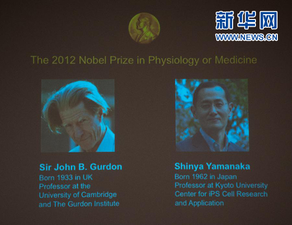 諾貝爾生理學或醫(yī)學獎由英日科學家分享 物理學獎今日揭曉