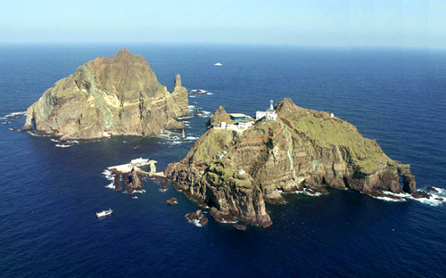 韓國大幅增加韓日島嶼爭議預(yù)算 為今年3倍(圖)