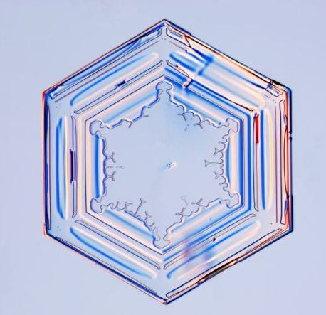 怎一個(gè)美字了得！美國(guó)科學(xué)家?guī)闶フQ看雪花(圖)
