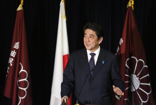 安倍晉三今日出任日本首相并組建新內(nèi)閣