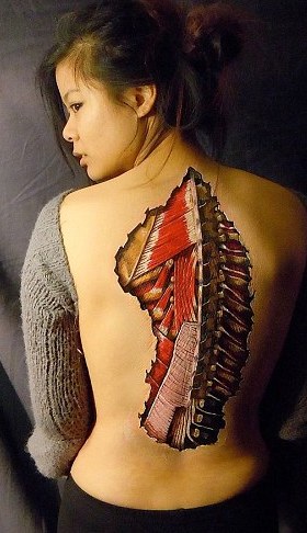 膽小勿看！ 藝術(shù)家?guī)?#8220;撕裂”人體看個(gè)究竟