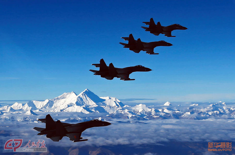 高清美圖：鏡頭記錄中國空軍的“強(qiáng)軍夢(mèng)”
