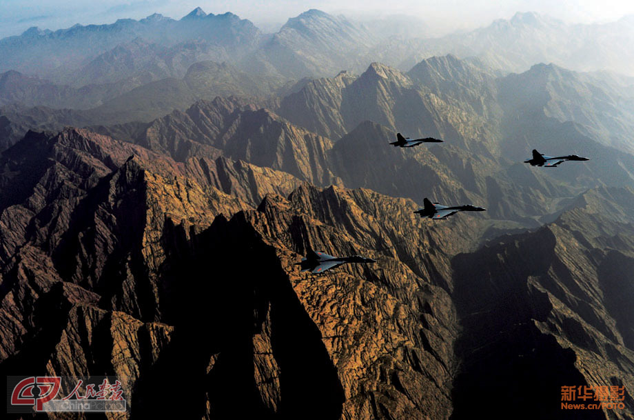 高清美圖：鏡頭記錄中國(guó)空軍的“強(qiáng)軍夢(mèng)”
