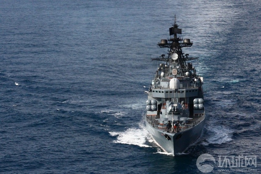 高清：實(shí)拍俄羅斯海軍各型艦艇大洋巡航