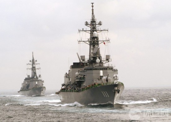 組圖：日稱其艦機遭中國戰(zhàn)艦雷達(dá)鎖定