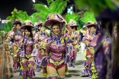 組圖：熱辣桑巴舞！巴西嘉年華狂歡節(jié)盛大開幕