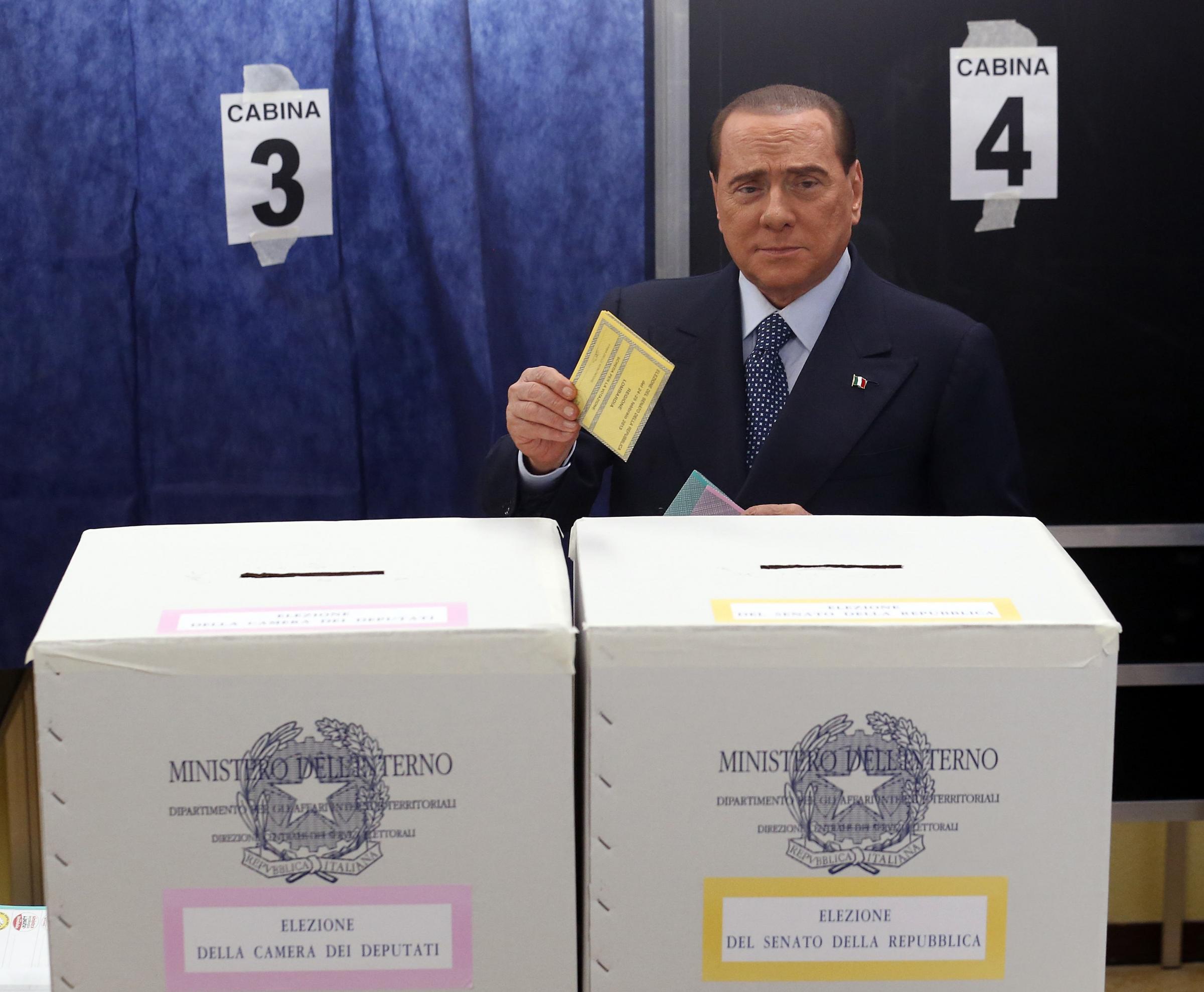 意大利大選牽動歐元區(qū)神經(jīng) 貝盧斯科尼卷土重來引發(fā)擔(dān)憂