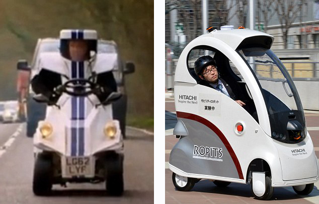 日立推出小巧機(jī)器人汽車 可自主行駛就近接送乘客