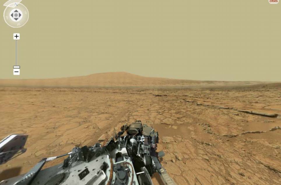 NASA科學(xué)家合成火星全景照片 像素高達40億如同身臨其境
