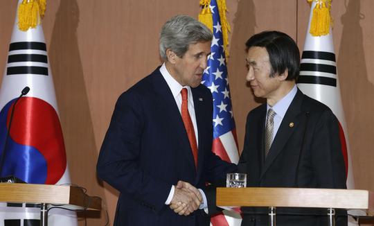 美國國務(wù)卿克里稱美國愿同朝鮮對話