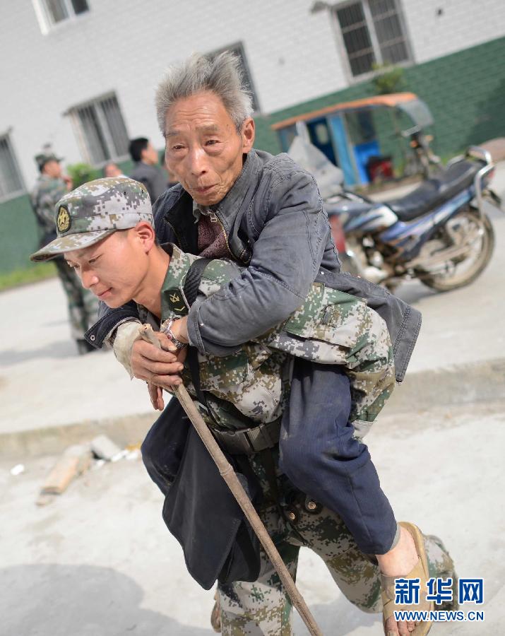 圖集：災(zāi)難中那些讓人安心的身影