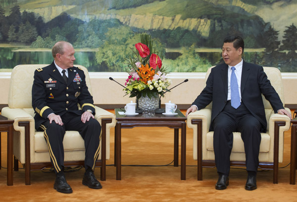 美軍參謀長訪華 再為重返亞太戰(zhàn)略辯護