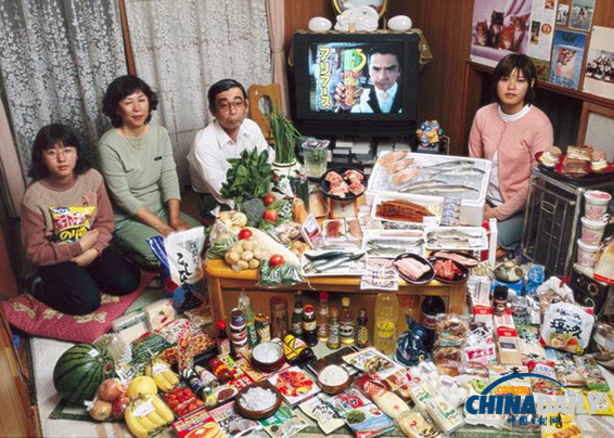 環(huán)球食物消費大比拼 精彩老照片探秘各地飲食習(xí)慣