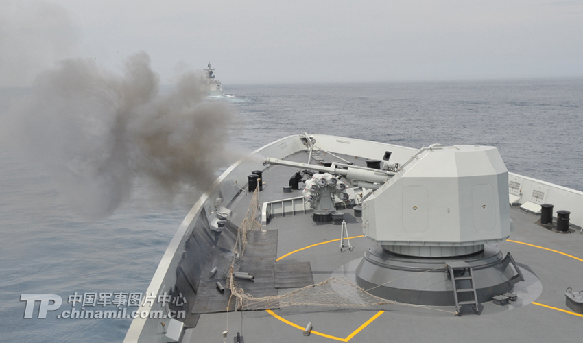 日本防衛(wèi)省稱中國(guó)海軍艦艇首次通過宗谷海峽（組圖）