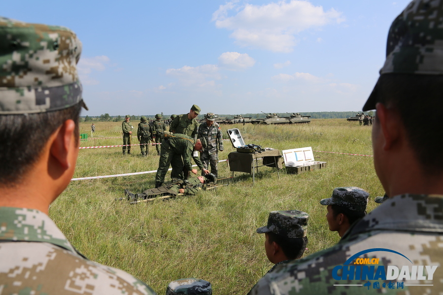 俄軍舉辦現(xiàn)場會介紹經驗 增進中俄兩軍間了解以期更默契配合