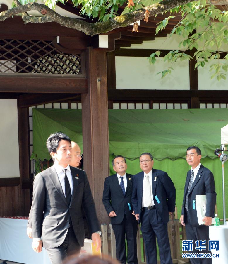 日本部分政客又拜鬼 多人赴靖國(guó)神社參拜