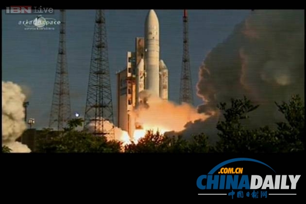 印度發(fā)射首顆國(guó)產(chǎn)國(guó)防衛(wèi)星 主要服務(wù)印度海軍（圖）